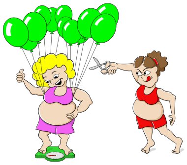 kilolu kadın banyo Baskülü Balonlu outwits