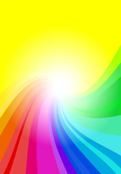 Abstract rainbow colored background — Stock Vector