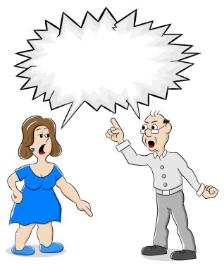 iki kişi farklı bir görüş vardır.