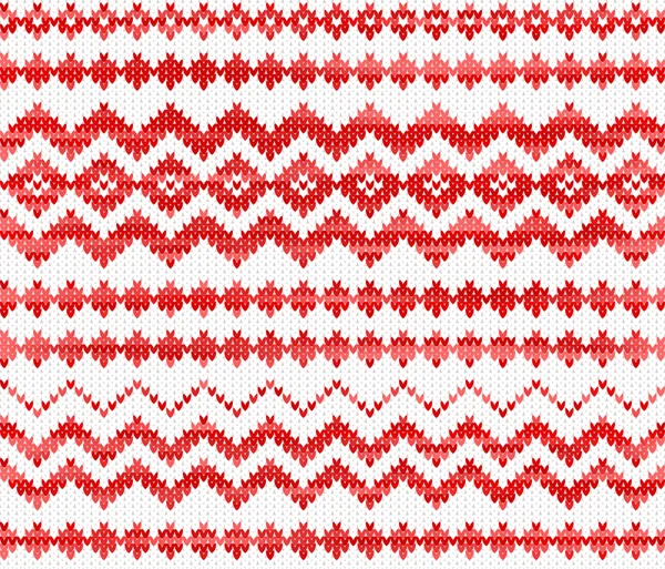 Seamless knitted pattern — Stock Vector