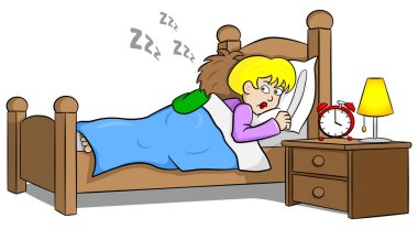 horlama erkek ve uykusuz kadın