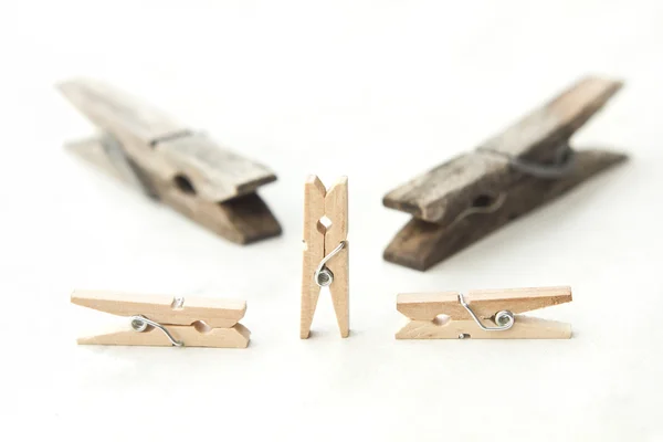 Tweezers and clothespins — Stock Photo, Image