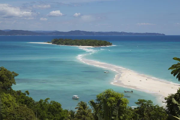 Büdös Iranja tropical beach, Madagaszkár — Stock Fotó