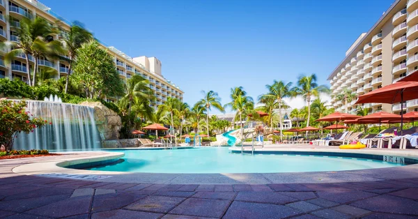 Praia do Golfo do México. Praia resort Marco Island na Flórida . — Fotografia de Stock