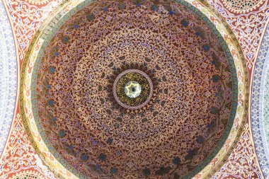 Arapça desen dekorasyon çatı, Istanbul
