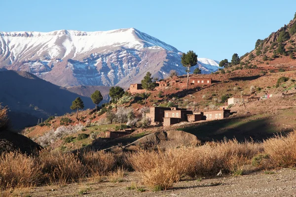Fas dağlarında Köyü