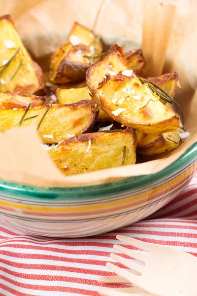 Cuñas de patata asada — Foto de Stock