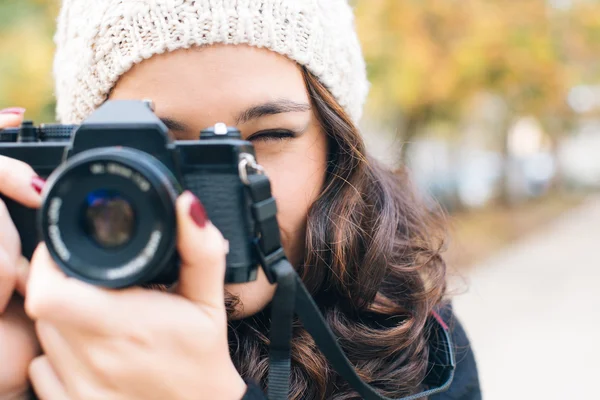 Ready to shoot camera — Stock Photo, Image