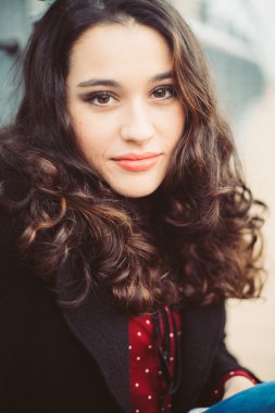 Genç güzellik kahverengi