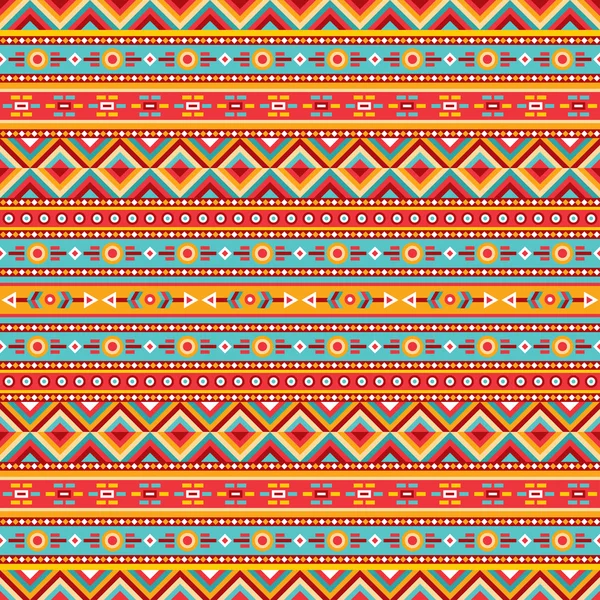 Fundo abstrato étnico. Padrão vetorial sem costura tribal. Estilo de moda Boho. Design decorativo para impressão de moda, fundos, cartões de felicitações, pacote de férias e embrulho . — Vetor de Stock