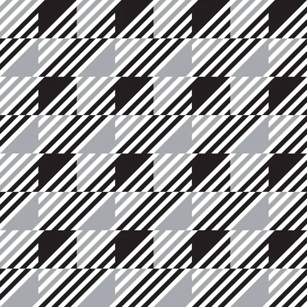 Achtergrond Geometrisch Abstract Design Zwart Grijs Wit Abstracte Naadloze Patroon — Stockvector