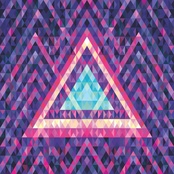 Retro fütürizm - soyut vektör arka plan. Vektör desen çizim. Geometrik vektör arka plan. Müzik el ilanı ve poster konsept illüstrasyon. CD kapak konsept illüstrasyon.