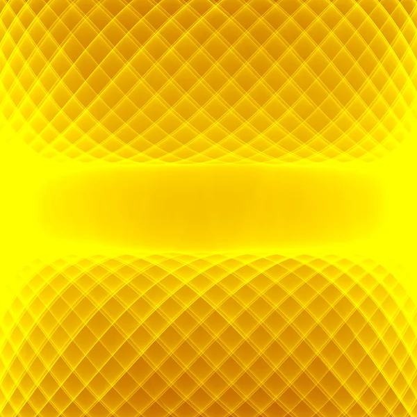 Astratto sfondo giallo. Linee gialle luminose. Modello geometrico nei colori giallo e marrone. Arte digitale . — Foto Stock