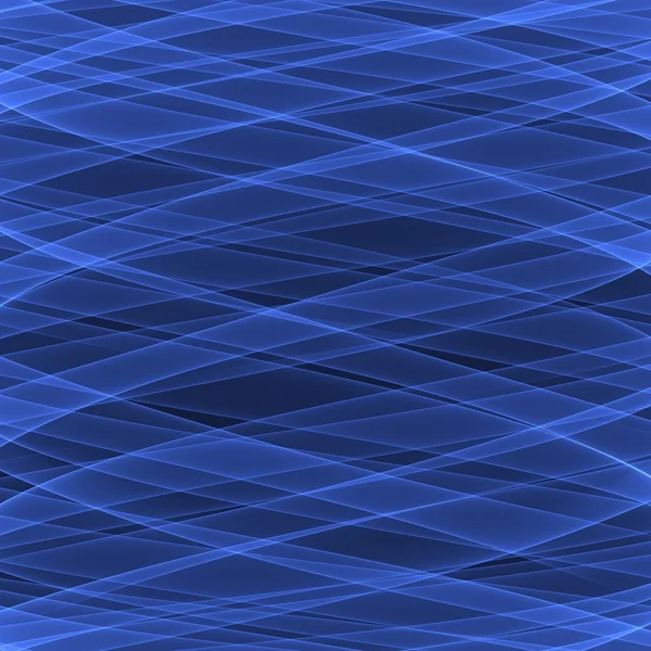 Abstract blue background pattern. Bright blue lines on the dark blue background. Digital art. — Stock Photo, Image