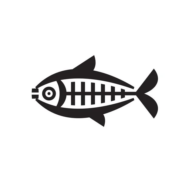 Fish - vector logo sign concept illustration. Vector logo template. Design element. — 图库矢量图片