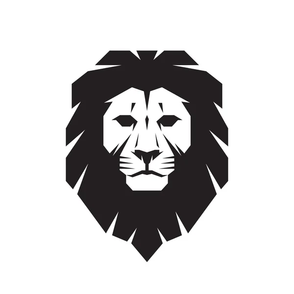 Lion head - vector sign concept illustration. Lion head logo. Wild lion head graphic illustration. Design element. 스톡 벡터