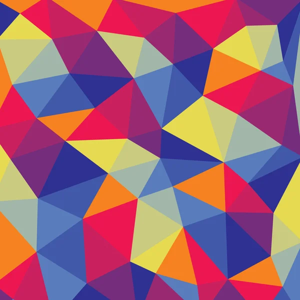 Polygonal abstract background - colored vector pattern. — Stockvector