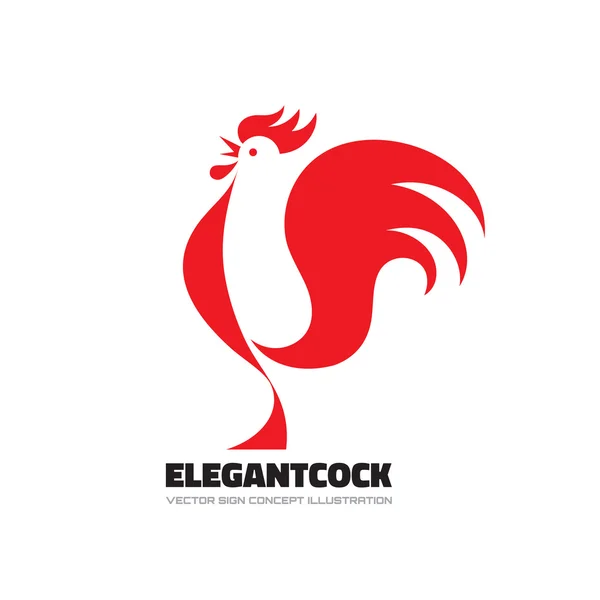 Koki Ayam Jago Stok Vektor Ilustrasi Koki Ayam Jago Bebas Royalti Depositphotos