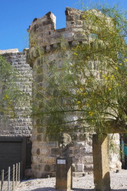 Bodrum Kalesi Kulesi, ünlü Aziz Peter Kalesi, Mugla, Türkiye. 15. yüzyılın Türk simgesi.