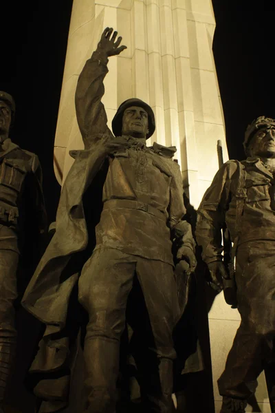 Le monument aux pays participant à la coalition anti-Hitler — Photo