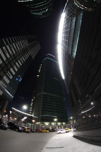 Stadt Moskau Wolkenkratzer Omplex — Stockfoto