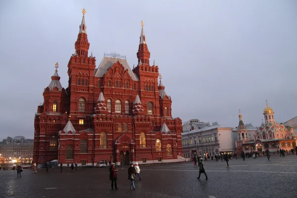 Rússia Moscovo Praça Vermelha Museu Histórico Estadual — Fotografia de Stock