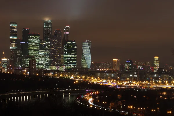 Офисы Москва, февраль 2016 — стоковое фото