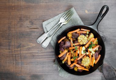 Akşam yemeği a la rustik