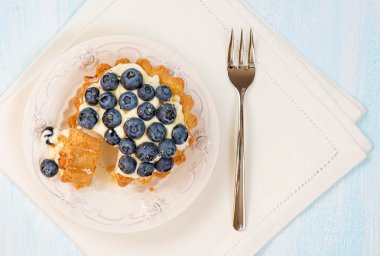 Cheesecake taze çilek ile