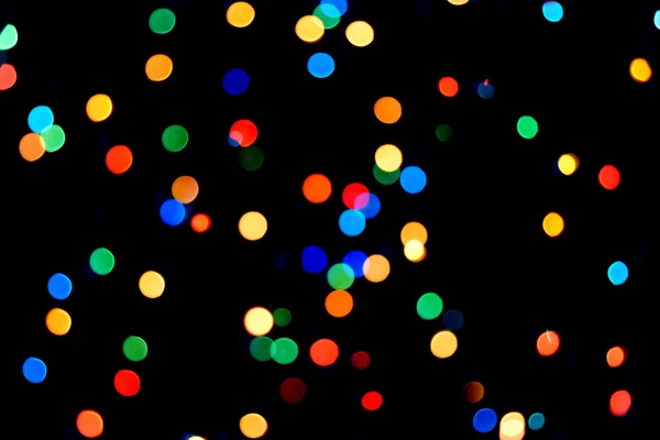 Multicolored bokeh — Stock Photo, Image