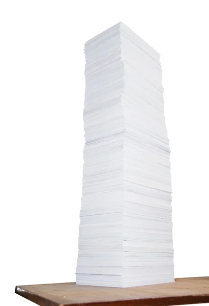 Stack of paper — Stock Photo, Image