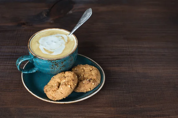 Coffee with cream — Stock Photo, Image