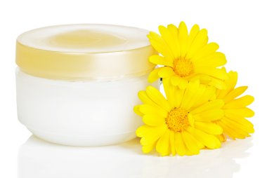 Krem ve calendula kavanoz