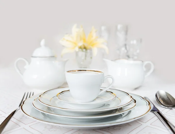 Beautiful table setting — Stock Photo, Image