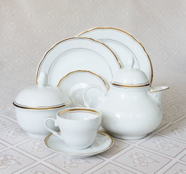 Çay içmek için yemekleri