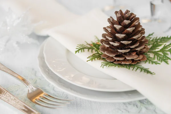 Mesa de Natal — Fotografia de Stock