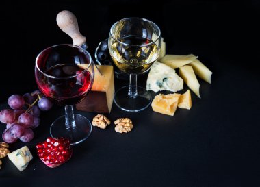 şarap ve aperatifler