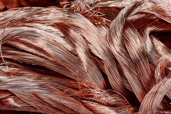 Srap-metal copper wire — Stock Photo, Image