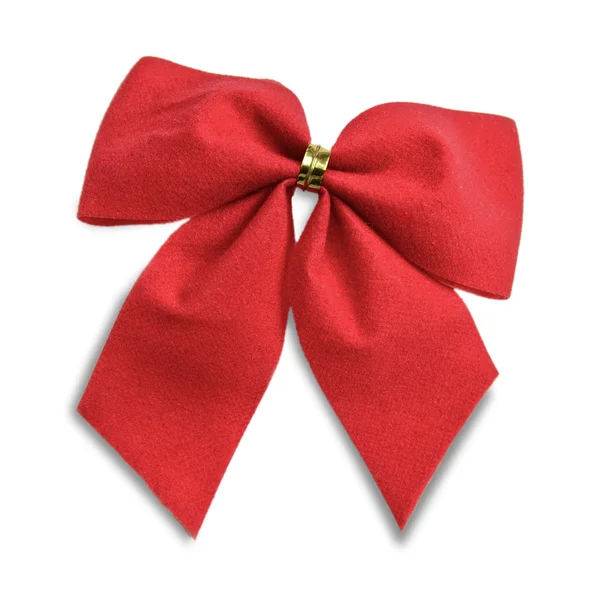 Red gift bow — Stock Photo, Image