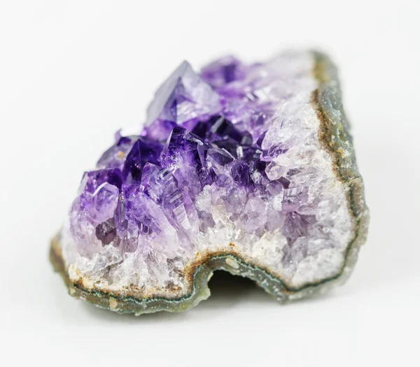 Fragment of amethyst geode — Stock Photo, Image