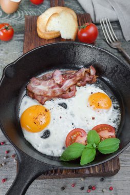 Bir rustik tarzda Servis Kahvaltı