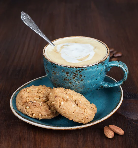 Coffee with cream — Stock Photo, Image