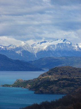 General Carrera Gölü, Carretera Austral, Patagonya, Şili 