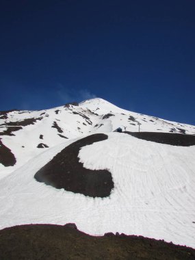 Villarica Volkanı, Araucania, Şili. And Dağları