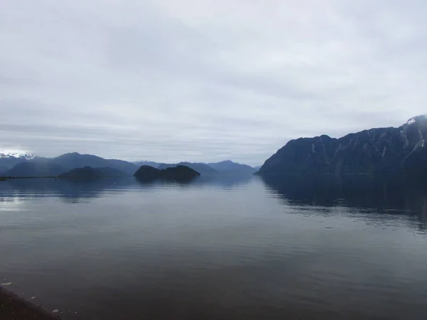 Озеро Гори Пуерто Айзені Патагонія Чилі — стокове фото