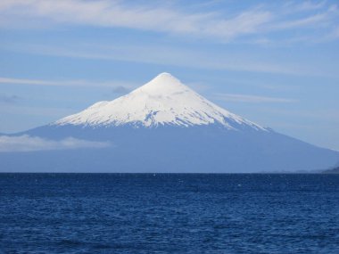 Volkan Osorno y Lago Ilanquihue, Şili 