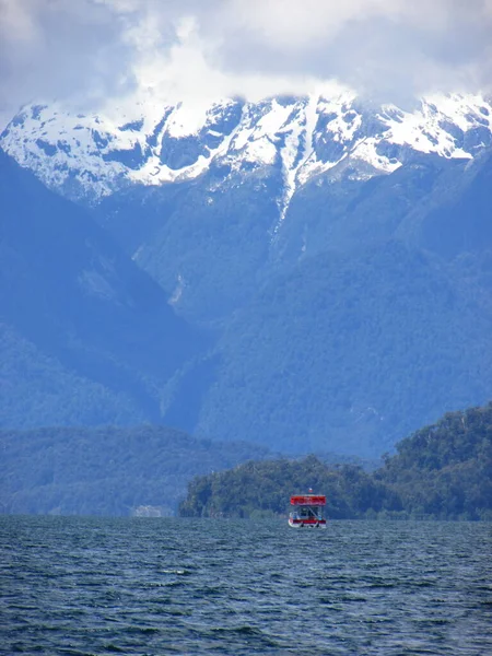 Lago Todos Los Santos Andes Гори Підборіддя — стокове фото
