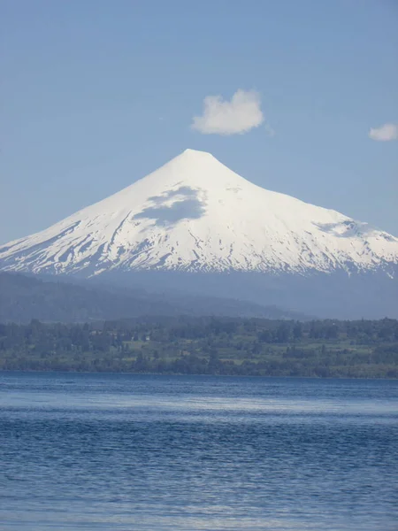 Volcan Osorno Lago Rupanco Cile — Foto Stock