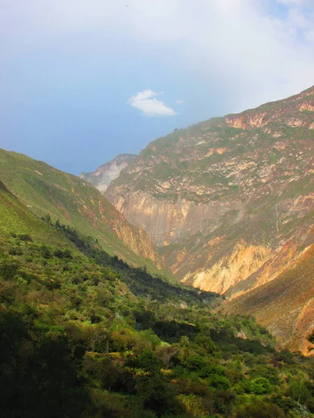 Canon Del Colca Arequipa Peru Naturphographie — Stockfoto