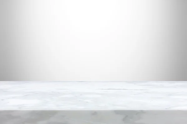 Каменный стол на сером градиентном абстрактном фоне — стоковое фото